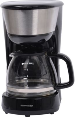 Mini cafetière goutte à goutte TM Electron avec broyeur 4 tasses 600W  argent