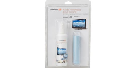 Kit de nettoyage ESSENTIELB spray 125ml+micro fibre 20x20cm