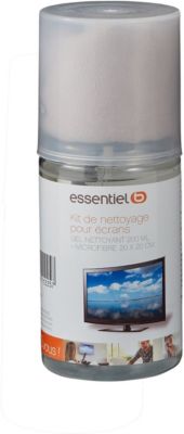 Gel nettoyant 200 ML Ecran TV + Chiffon Microfribe