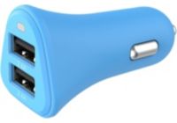 Chargeur allume-cigare ESSENTIELB 2 USB 4,8A bleu