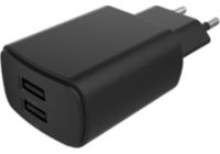 Chargeur secteur ESSENTIELB 2 USB 4,8A - Noir