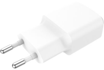 Chargeur secteur ESSENTIELB USB 2.4A Blanc