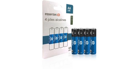 Pile ESSENTIELB LR06 AA Lot 4 piles