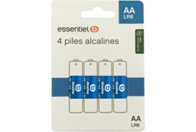 Pile ESSENTIELB LR06 AA Lot 4 piles