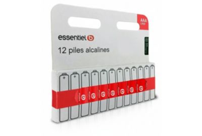 Pile ESSENTIELB LR03 AAA Lot 12 piles
