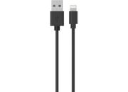 Câble Lightning ESSENTIELB vers USB 1m noir certifié Apple
