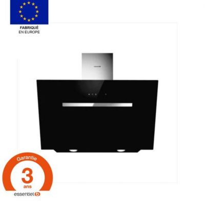 Hotte décorative murale ESSENTIELB EHDD 914n