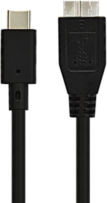 Câble USB C ESSENTIELB USB-C vers Micro USB 3.0 - 1M NOIR