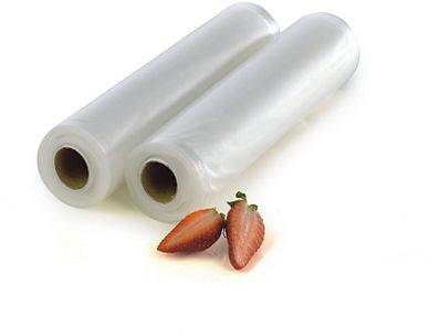 Rouleaux 28cm x 5m pour emballeuse sous vide Brandt - lot de 2    - Shopping et Courses en ligne, livrés à domicile ou au bureau,  7j/7 à la Réunion