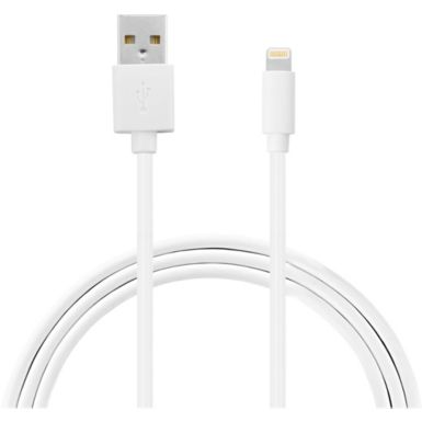 Câble Lightning ESSENTIELB vers USB 2m blanc certifie Apple
