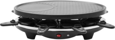 SOLDES 2024 : - 4% appareil à raclette 6 personnes 900w + grill