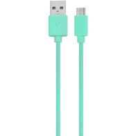 Câble micro USB ESSENTIELB vers USB vert d'eau 1m