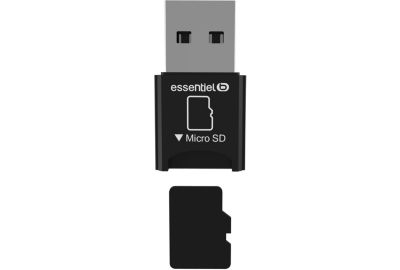 Lecteur de carte mémoire ESSENTIELB Lecteur de cartes MicroSD