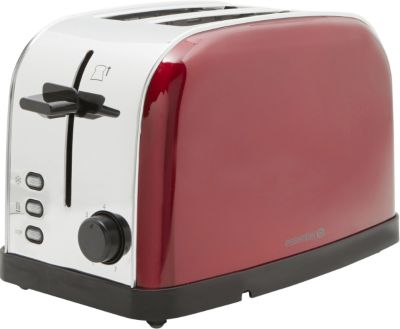 Grille-pain 2 fentes Russell Hobbs T23-500 Inox Brossé Rouge