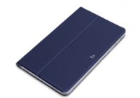 Etui ADEQWAT iPad 9.7' gen 5/2017&6/2018 Rotatif Bleu