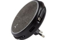 Chargeur secteur ADEQWAT Magnetique noir-cable micro USB integre