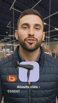 Voir la vidéo pour Sèche cheveux ESSENTIELB ESC5 SOLAYA