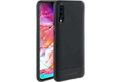 Coque ADEQWAT Samsung A70 Souple noir