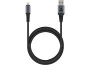 Câble Lightning ADEQWAT vers USB 3m renforce certifie Apple