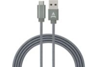 Câble micro USB ADEQWAT vers USB noir 1.2m
