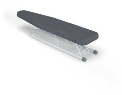KADAX Table à Repasser pour Centrale Vapeur, Planche Pliable avec Housse en  Coton, Support de Fer Intégré et Pieds Antidérapants (114 x 34 cm, Gris) :  : Cuisine et Maison