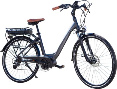 Vélo électrique ESSENTIELB Urban 600 28 gris noir"