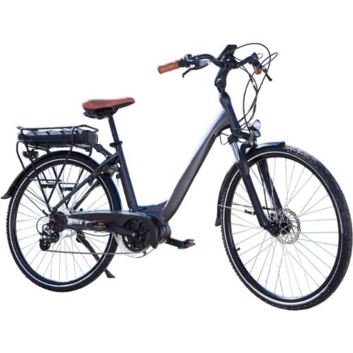 Vélo électrique ESSENTIELB Urban 600 28 gris noir