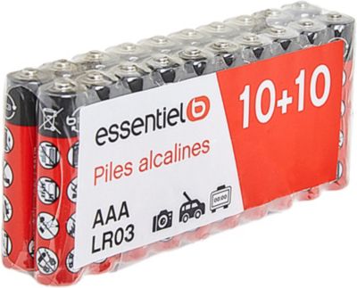 Stock Bureau - DURACELL Pack 8 Piles Alcalines Optimum MN2400 AAA