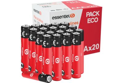 Pile ESSENTIELB LR03 AAA Lot 20 piles
