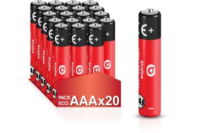 Pile ESSENTIELB LR03 AAA Lot 20 piles