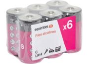 Pile ESSENTIELB lot 6 piles LR14 C