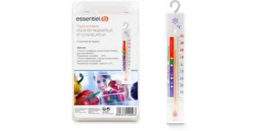 Thermomètre ESSENTIELB pour réfrigérateur