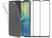 Pack ESSENTIELB Huawei P30 Coque + Verre trempé x2