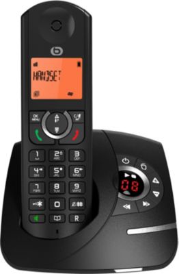 Telephone Sans Fil Essentielb Tribu Solo Repondeur Boulanger