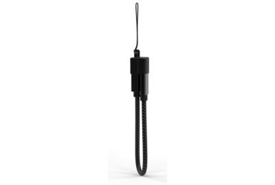 Câble micro USB ADEQWAT vers USB noir 20cm Porte-clés