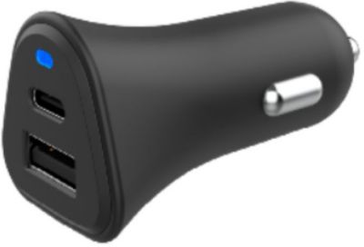 Chargeur allume-cigare Essentielb voiture USB-A + USB-C
