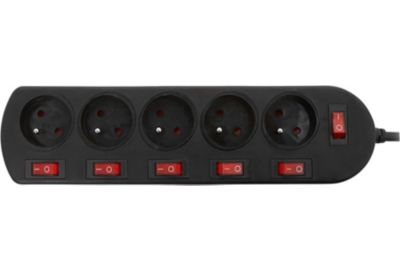 Multiprise ESSENTIELB 5 prises multiswitch