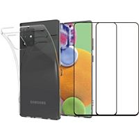 Pack ESSENTIELB Samsung A51 4G Coque + Verre trempé x2