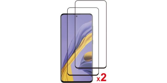 Pack ESSENTIELB Samsung A51 4G Coque + Verre trempé x2