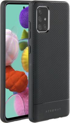 iPomcase Coque Noire pour Samsung Galaxy A51 4G + Verre trempé - Coque et  étui téléphone mobile - Achat & prix