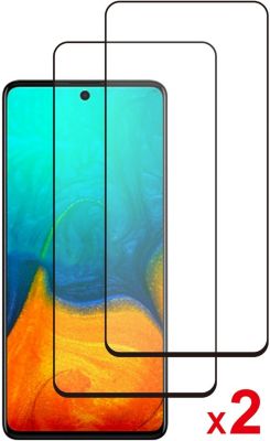 Leathlux Coque Compatible avec Samsung Galaxy A51 4G Transparente avec 3  Verre trempé Protection écran, Souple Silicone Étui Protection Antichoc