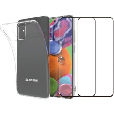 Pack ESSENTIELB Samsung S20 Coque + verre trempe x2