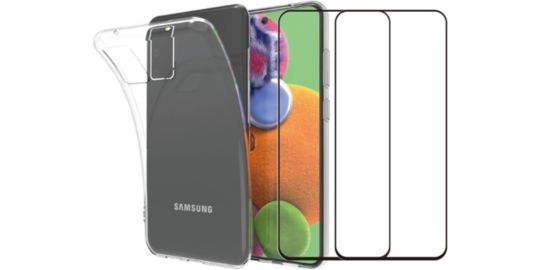 Pack ESSENTIELB Samsung S20+ Coque + verre trempé x2