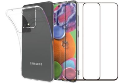 Pack ESSENTIELB Samsung S20 Ultra Coque + verre trempé