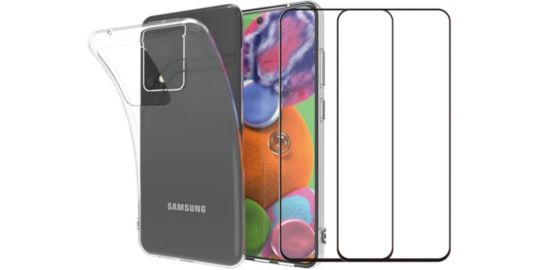 Pack ESSENTIELB Samsung S20 Ultra Coque + verre trempé