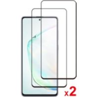 Protège écran ESSENTIELB Samsung Note 10 Lite Verre trempe x2