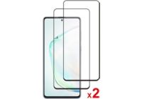 Protège écran ESSENTIELB Samsung Note 10 Lite Verre trempe x2