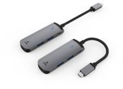 Hub USB C ADEQWAT USB-C 4 en 1