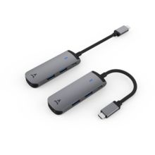 Hub USB C ADEQWAT USB-C / multiports 4 en 1