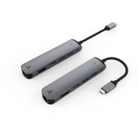 Hub USB C ADEQWAT USB-C / multiports 6 en 1